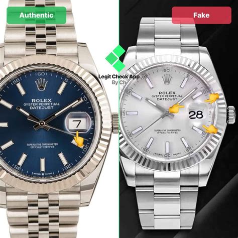 rolex oyster perpetual datejust fake vs original